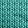 thumbnail image 1 of oneOone Rayon Teal Green Fabric Asian Kilim Sewing Craft Projects Fabric Prints By Yard 56 Inch Wide, 1 of 5