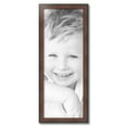 thumbnail image 2 of ArtToFrames 13x35" Honors Mahogany with Black Picture Frame, Brown Wood Poster Frame, with Regular Acrylic and 2 (FBPL-5154), 2 of 7