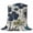 Green, variant on Navy Blue Green Floral Blanket Soft Cozy Warm Throw Blanket for Couch, Plush Fuzzy Flannel Fleece Blankets for Sofa, Vintage Botanical Leaves Bed Blankets Lightweight Gifts for Women, 32"x48"