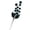01-Dark Green, variant on Christmas Velvet Ball Stem Pick with Maple Leaves Artificial Berry Branch for Holiday Floral Arrangements