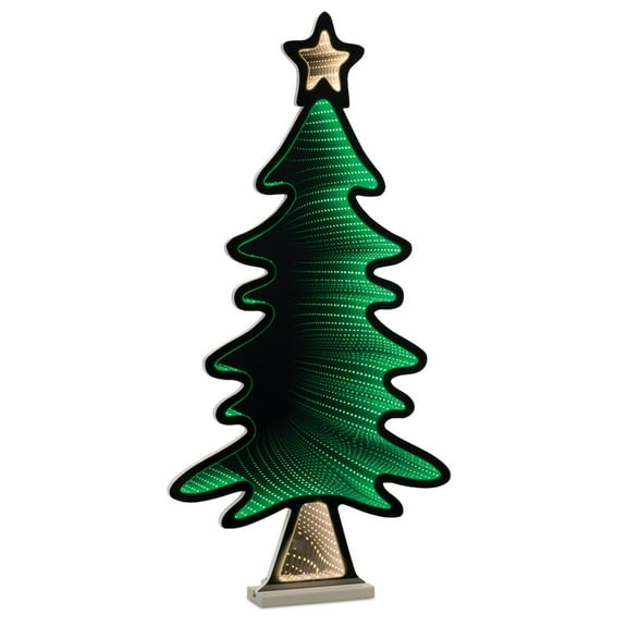 Melrose 37.5" Christmas Tree with Star Infinity Light