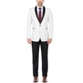 thumbnail image 2 of Mens Slim Fit 2 Piece Tuxedo Suit Jacket and Pants, 2 of 7