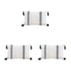thumbnail image 3 of Injueey Almohada de algodón para reposacabezas para viajes largos Cómoda y de apoyo Almohada de baño elegante Ahorro de espacio para el Type1 NO1, 3 of 6
