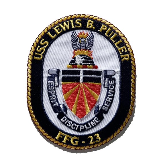 USS LEWIS B. PULLER FFG-23 Patch – Sew On