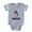 Heather Grey, variant on CafePress - Sleepy Beagle - Cute Infant Baby Football Bodysuit