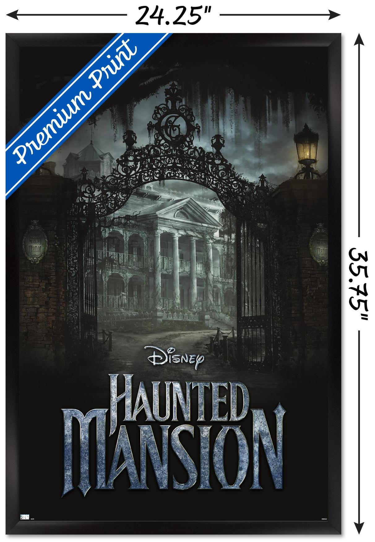 Disney Haunted Mansion - Mansion Wall Poster, 22.375