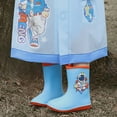 thumbnail image 6 of Kids Umbrella & Rain Coats Set For Toddler Boys And Girls Blue 12-15 Years, 6 of 7