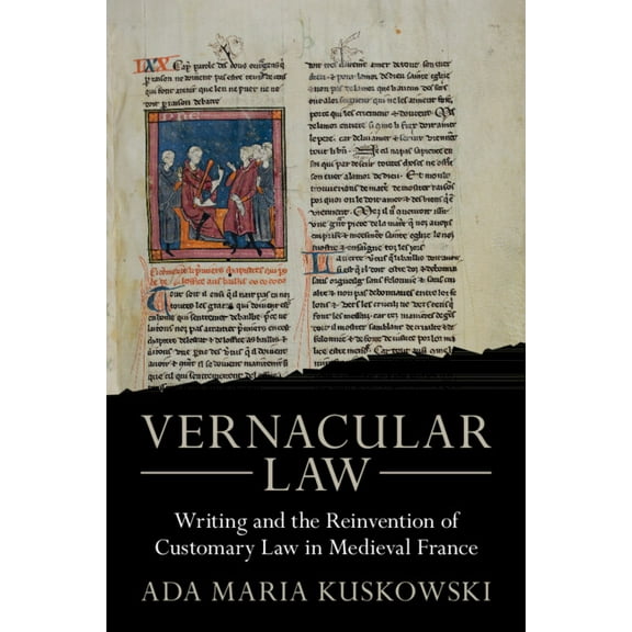 Studies in Legal History Vernacular Law, (Paperback)