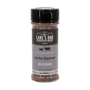 Lane's BBQ Ancho Espresso Rub | All Natural BBQ Rub for Pulled Pork, Pork Butt, Ribs, Steak, Brisket | Gluten-Free | NO Preservatives | Great Coffee Flavor | Handcrafted in the USA | 4oz