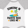 thumbnail image 4 of Inktastic Someone in Puerto Rico Loves Me Boys or Girls Baby Bodysuit, 4 of 5
