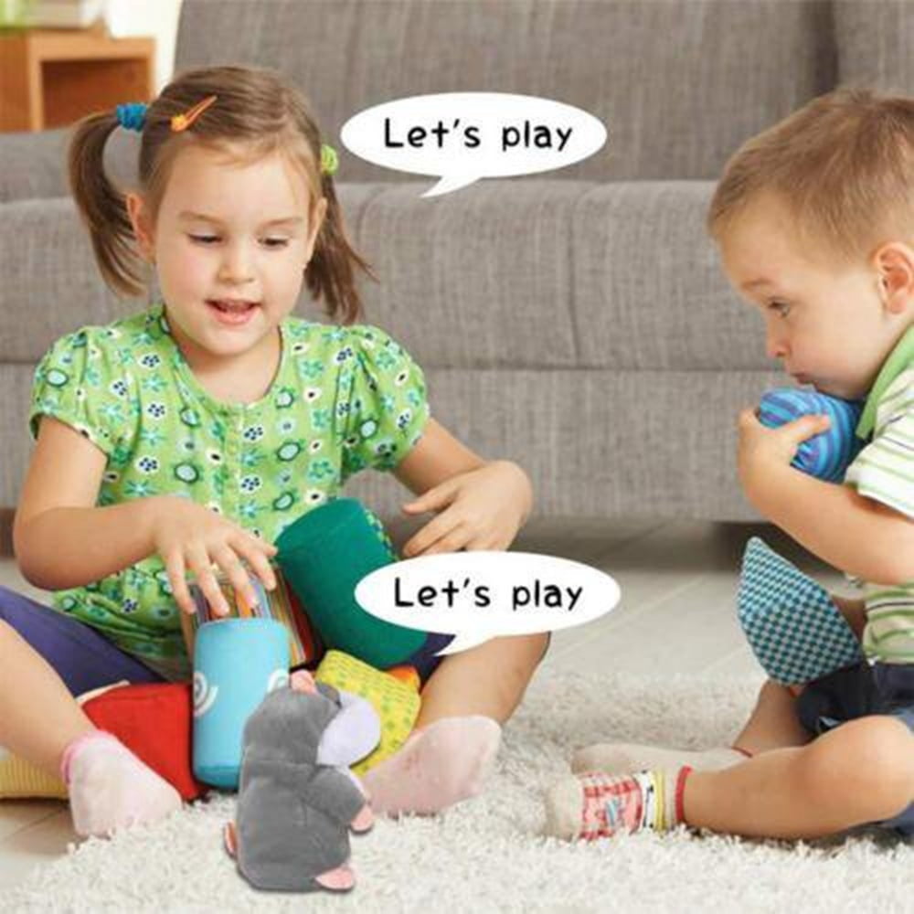 FZFLZDH 3Pcs Adorable Gift Toy Talking Hamster Mouse Records Speech Kids Cute Nod Mimicry Repeat Pet Plush Doll - Repeats What You Say