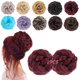 thumbnail image 1 of MORICA 1 pieza de moño de pelo desordenado extensión de pelo rizado ondulado desordenado moño sintético para mujeres (2 piezas-BUG#), 1 of 5