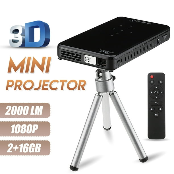Aun X2 Mini Dlp Projector 854 480 Wifi Android Support 1080p Portable Touch Control 3d Home Theater Cinema Ram 2g Rom 16g Walmart Com Walmart Com
