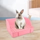 thumbnail image 2 of 2x caja de arena para conejos, inodoro para mascotas para conejillo de , , chinchilla, plástico, 2 of 2