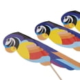 thumbnail image 4 of Palitos de Fruta de Loro de Papel de Aluminio Sunnimix Decoración de Mesa 10x50 Uds, 4 of 8