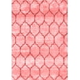 thumbnail image 1 of Ahgly Company Indoor Rectangle Trellis Red Modern Area Rugs, 5' x 7', 1 of 4
