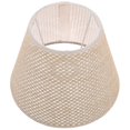 thumbnail image 1 of Handmade Simulated Woven Rattan Lamp Shade Cover Ornament Home Decor Easy Install Remove, 1 of 5
