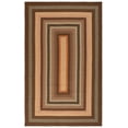 thumbnail image 2 of Safavieh Braided Angel Bordered Machine Washable Reversible Area Rug, Brown/Light Brown, 6' x 9', 2 of 19