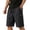 E7-Black, variant on Homeyce Camo Cargo Shorts for Men Elastic Waist Drawstring Shorts Pants Military Outdoor Breathable Hiking Fishing Big & Tall Camo Cargo Short Multi Pocket Quick Dry Outfit,Gray 2XL