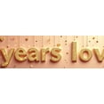 thumbnail image 2 of LUUFILx Golden 40 Years Loved Banner Background Backdrop Birthday Party Decorations Anniversary Photography Props Celebration Supplies, 2 of 7