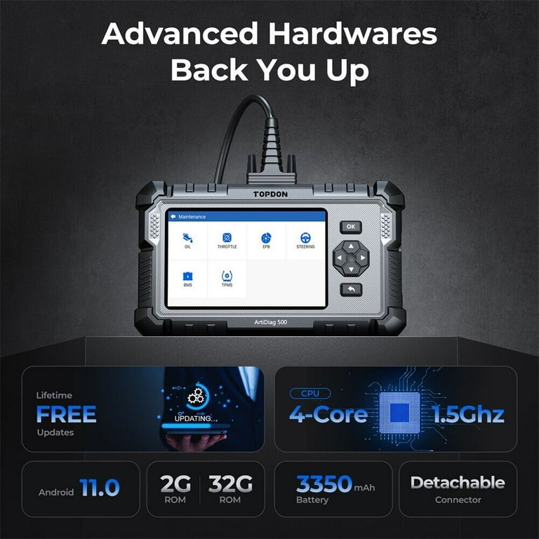 TOPDON ArtiDiag500 S プロ診断ツール TOPDON ArtiDiag500 OBD2 Scanner Car Diagnostic Tool Engine