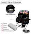 thumbnail image 4 of POLERO Shoulder Satchel Bags Snowman Starry Winter Print Zipper Crossbody Bag for Travel, Polyester Lightweight Crossbody Purse, 4 of 7