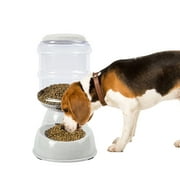 Self-Dispensing Pet Feeder 3.5L Large Capacity Dog Cat Automatic Food Feeder Pet Food Feeding Dispenser