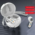 thumbnail image 3 of Wireless Earbuds, Bluetooth 5.3 Headphones HiFi Stereo, Bluetooth Earbuds with ENC Noise Cancelling Mic, IP7 Waterproof in Ear Earphones, 48H, LED Display Ear buds for Pad Phones Workout Sports,Brown, 3 of 5