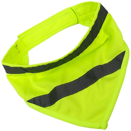 HOMEMAXS Walking Reflective Dog Gear Plain Bandana Camping Accessories