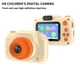 thumbnail image 3 of Cámara digital Pisexur para niños, mini cámara réflex de 4,8 MP de alta definición, ideal para niños de 3 a 6 años, ideal para jugar y tomar fotos. Electrónica infantil, organizador de electrónica., 3 of 3