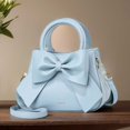 thumbnail image 4 of Bolso Con Asa Elegante para Mujer Correa Desmontable Lazo PU Fiesta, 4 of 9