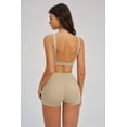 thumbnail image 6 of PISONIC Workout Sets for Women 2 Piece Yoga Sports Bra High Waist Booty Lifting Shorts Gym Yoga Outfit, 6 of 8