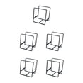 thumbnail image 3 of Estante para platos de metal Matsuzay organizador de cocina multifuncional Negro, 3 of 6