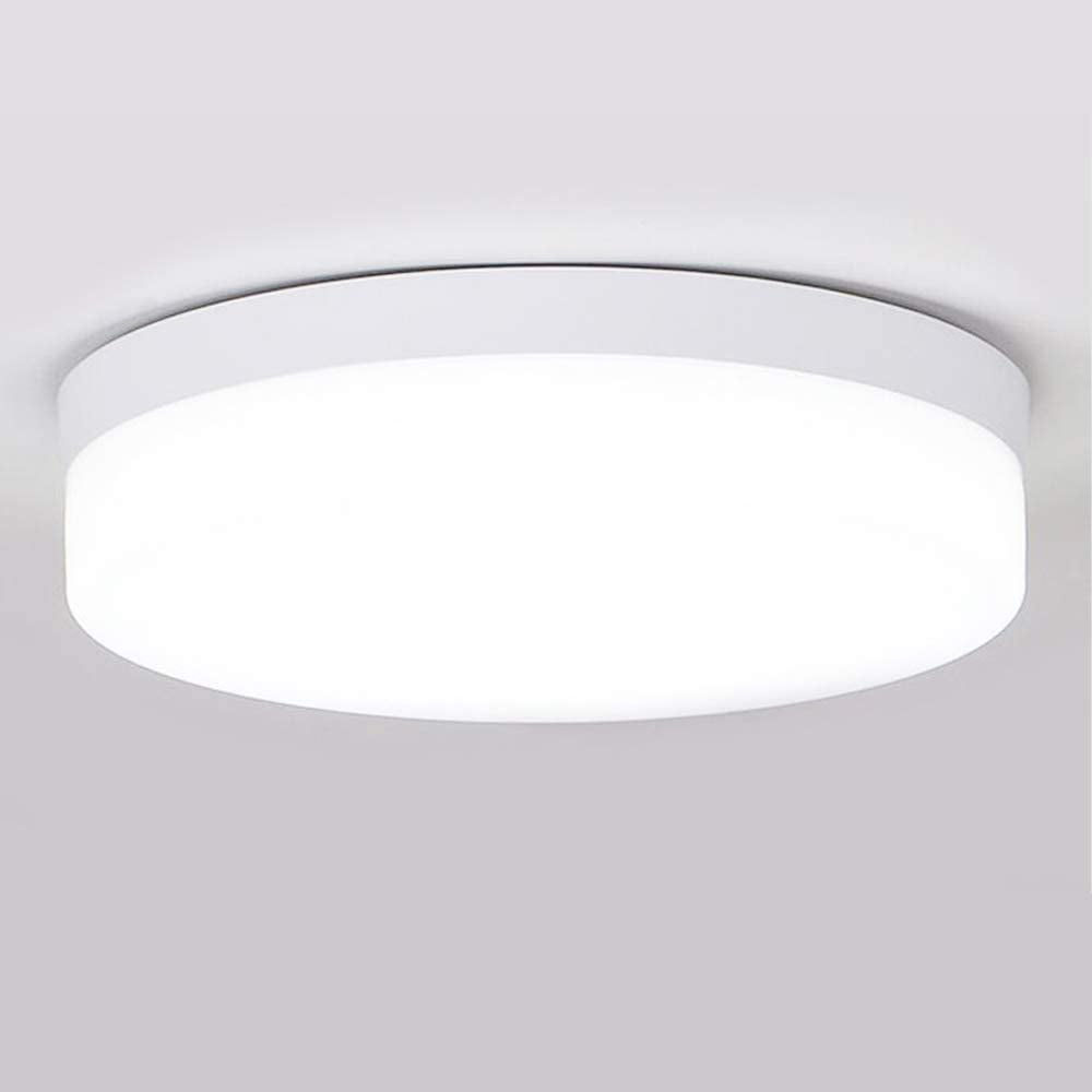 3000K-6500K 2040LM Input 85-265V 24W Remote Control Ceiling Light for Bedroom,3 Colour Temperature Adjustable Waterproof IP44 Dimmable Surface Mounted Led Ceiling Light Fitting for Living Room
