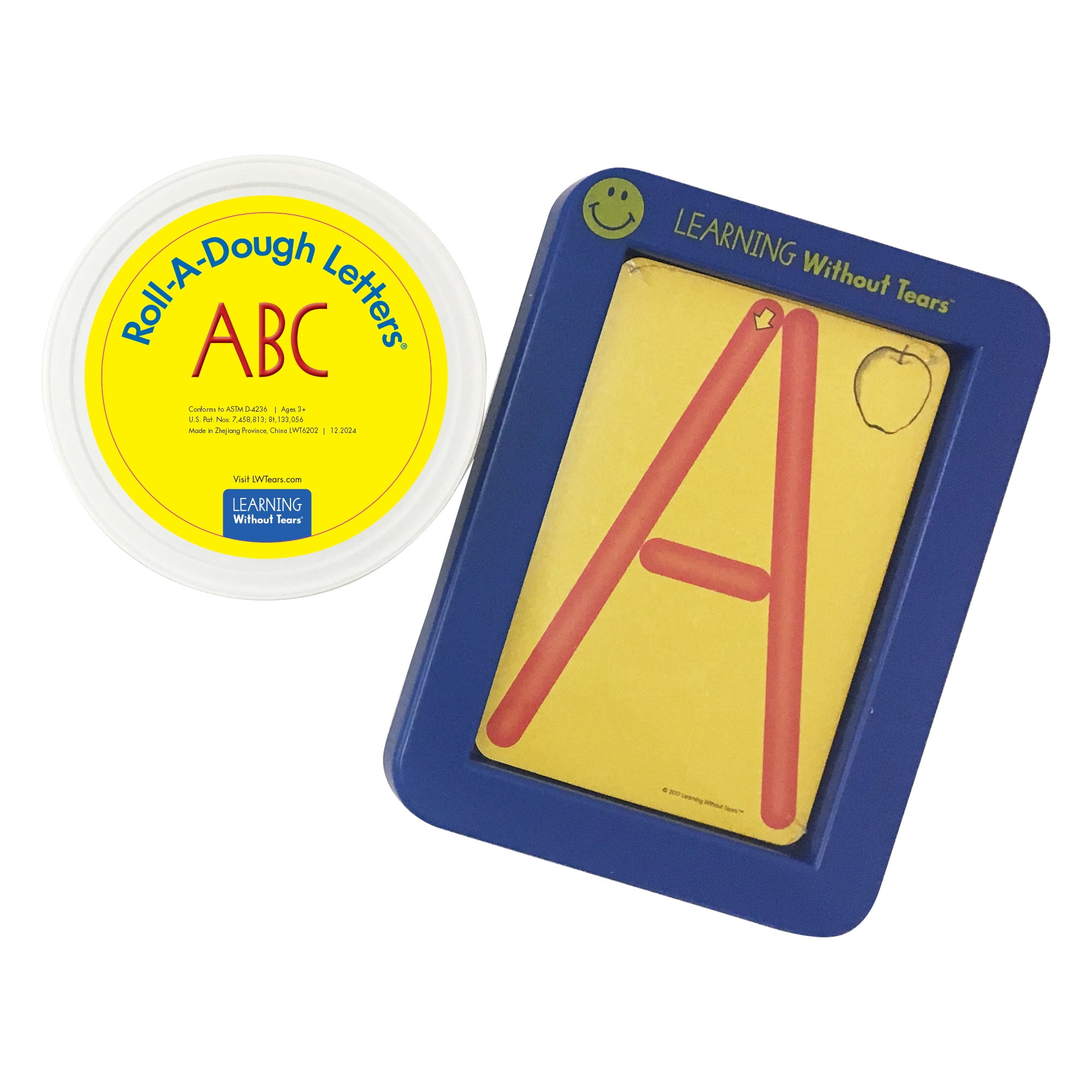 Learning Without Tears Roll–A–Dough Letters, Pre-K Hands-On Sensory Learning, Letter & Number Formation