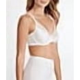 thumbnail image 4 of Women's Bali DF3386 One Smooth U Lace Minimizer Underwire Bra (White 38D), 4 of 6