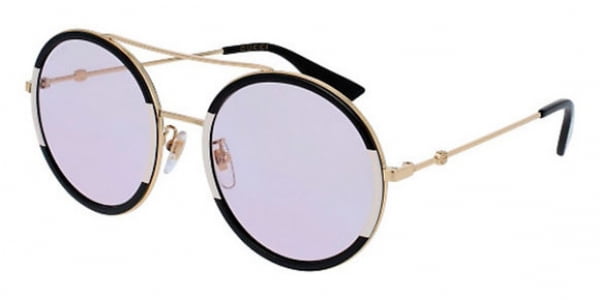 gucci round pink sunglasses