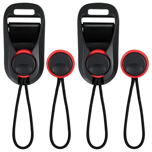 TOKIISHE Adaptador de liberación rápida para correas de hombro de cámara, paquete de 2 correas de cámara de liberación rápida sin espejo con base, kit de hebilla de conexión para correa de