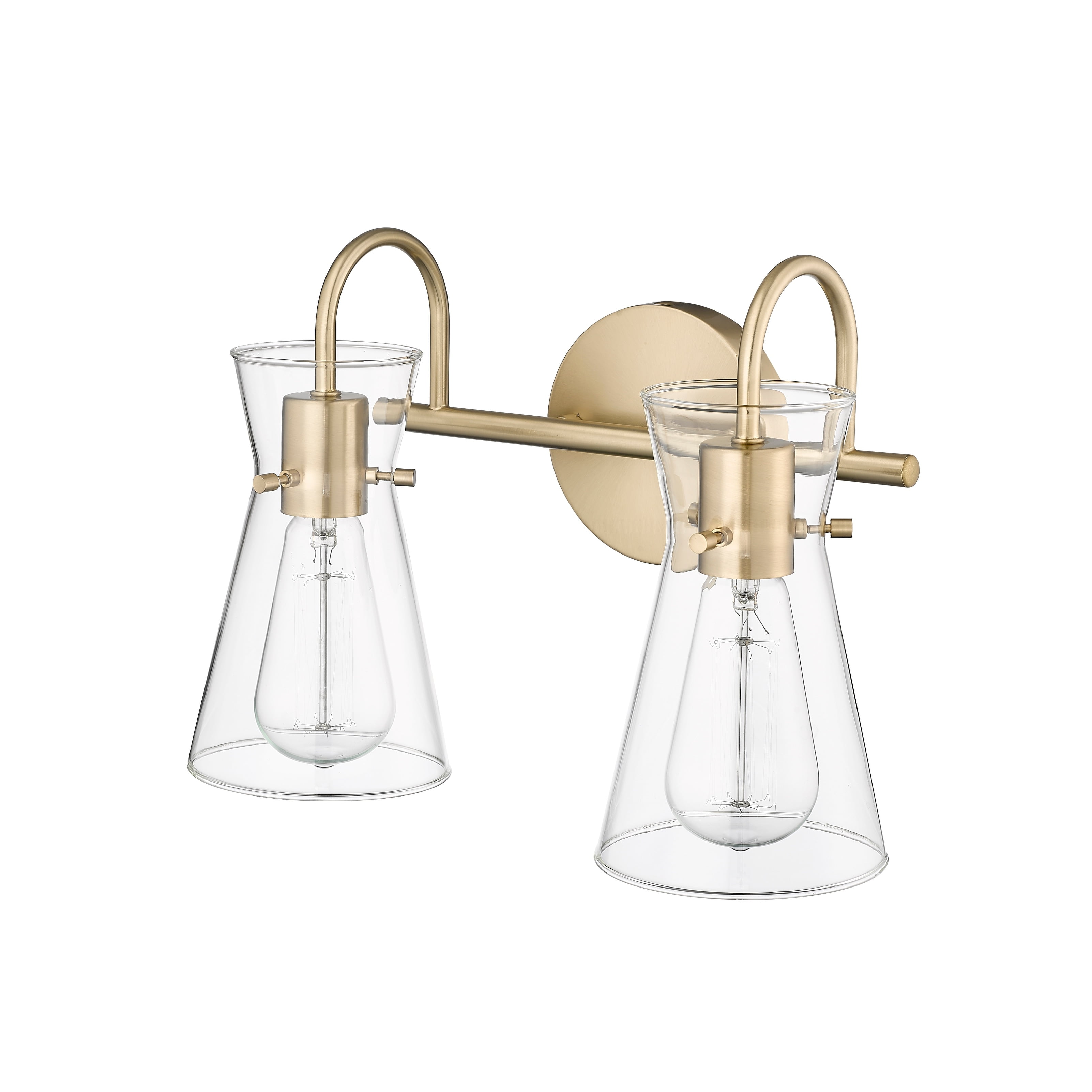 Millennium Lighting  Camellia 2/3/4 Light Vanity Fixture 2 Light - Modern Gold