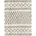 thumbnail image 2 of Taza shag Charcoal 6'7" x 9' Global Rectangle Area Rug, 2 of 2