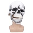 thumbnail image 2 of Casco de calavera, máscara de calavera aterradora de Halloween, máscara de calavera de cabeza completa, máscaras aterradoras creadas magistralmente, 2 of 8