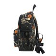 thumbnail image 4 of FORMRS School Backpack with Front Zippered Pocket 12" Elementary Student Travel Daypack, Black Halloween Dancing Skeleton, 4 of 6