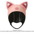 thumbnail image 4 of Capucha Buceo Con Orejas Gato Lindas 3 Mm Neopreno para Traje Y Adultos () Rosa, 4 of 4