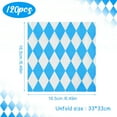 thumbnail image 2 of 120pcs Bavaria Napkins Oktoberfest Party Decoration 33x33cm Decorative Napkins for Munich Oktoberfest Disposable Paper Napkins for Beer Tents Table Decoration German Beer Festival Supplies, 2 of 10