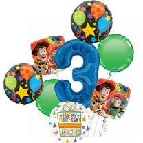 Toy Story 3rd Birthday Party Supplies Balloon Bouquet Decorations