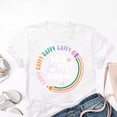 thumbnail image 5 of Delayuji 100 Days of School Shirt Women Teacher Tshirts Happy 100Th Days Shirt Celebration Appreciation White M Polyester,Spandex Short Sleeve Shirts for Women, 5 of 5