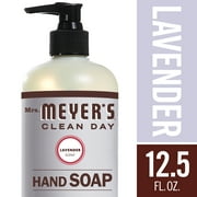 Mrs. Meyers Liquid Hand Soap, Lavender, 12.5 Fluid Ounces