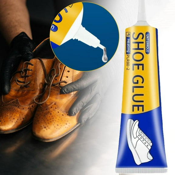 Shoe Glue Sole Repair Adhesive, Waterproof Clear Shoe Repair Glue Kit, Shoe Glue for Sneakers Boots