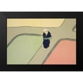 thumbnail image 2 of Sekka, Kamisaka 18x13 Black Modern Framed Museum Art Print Titled - Path through the fields from Momoyogusa, 2 of 5
