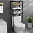 thumbnail image 5 of Estante Organizador para Baño | 3 Niveles | Acero Inoxidable | Mueble de Almacenamiento | Multifuncional Compacto Armable Portatil…, 5 of 5
